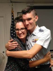 Grant promoted to the rank of Chief in Civil Air Patrol Cadets on Monday.